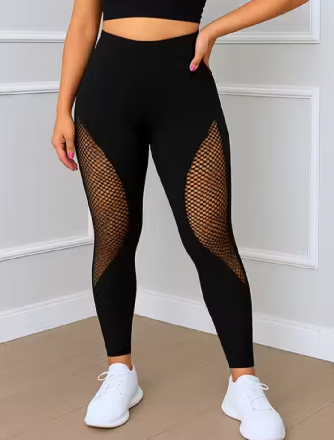 Calça Legging Arrastão