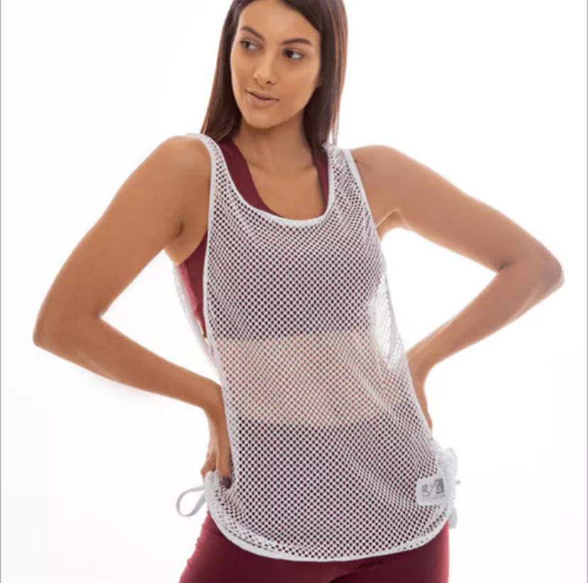 ￼Camiseta Regata Tie Cropped Feminina Cavada pra Academia Fitness Blusinha T-Shirt Furadinha feminino